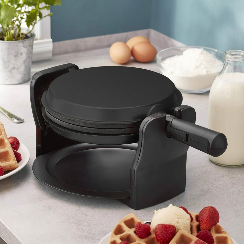 Rotary Waffle Maker | Black
