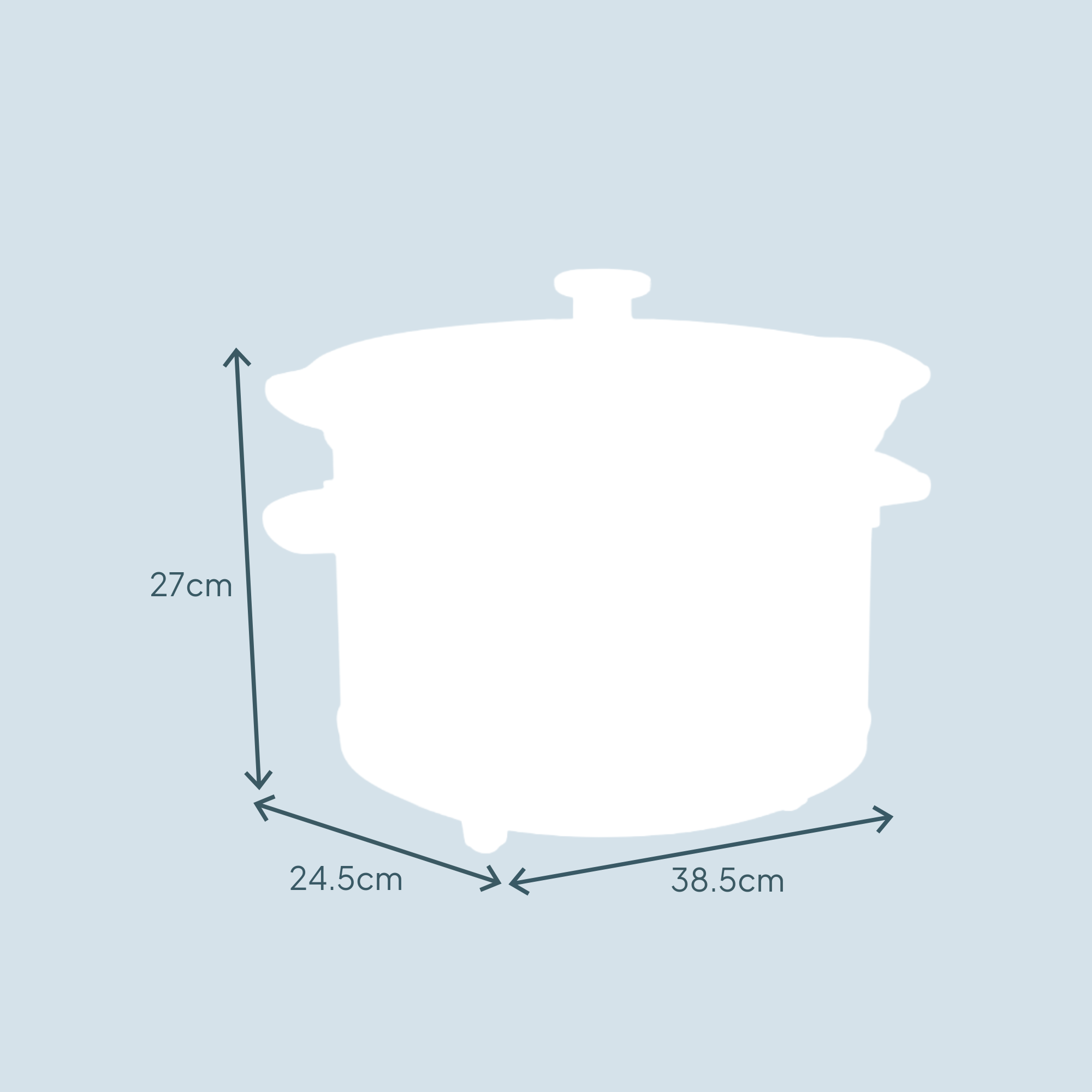 6.5L Digital Slow Cooker | Black