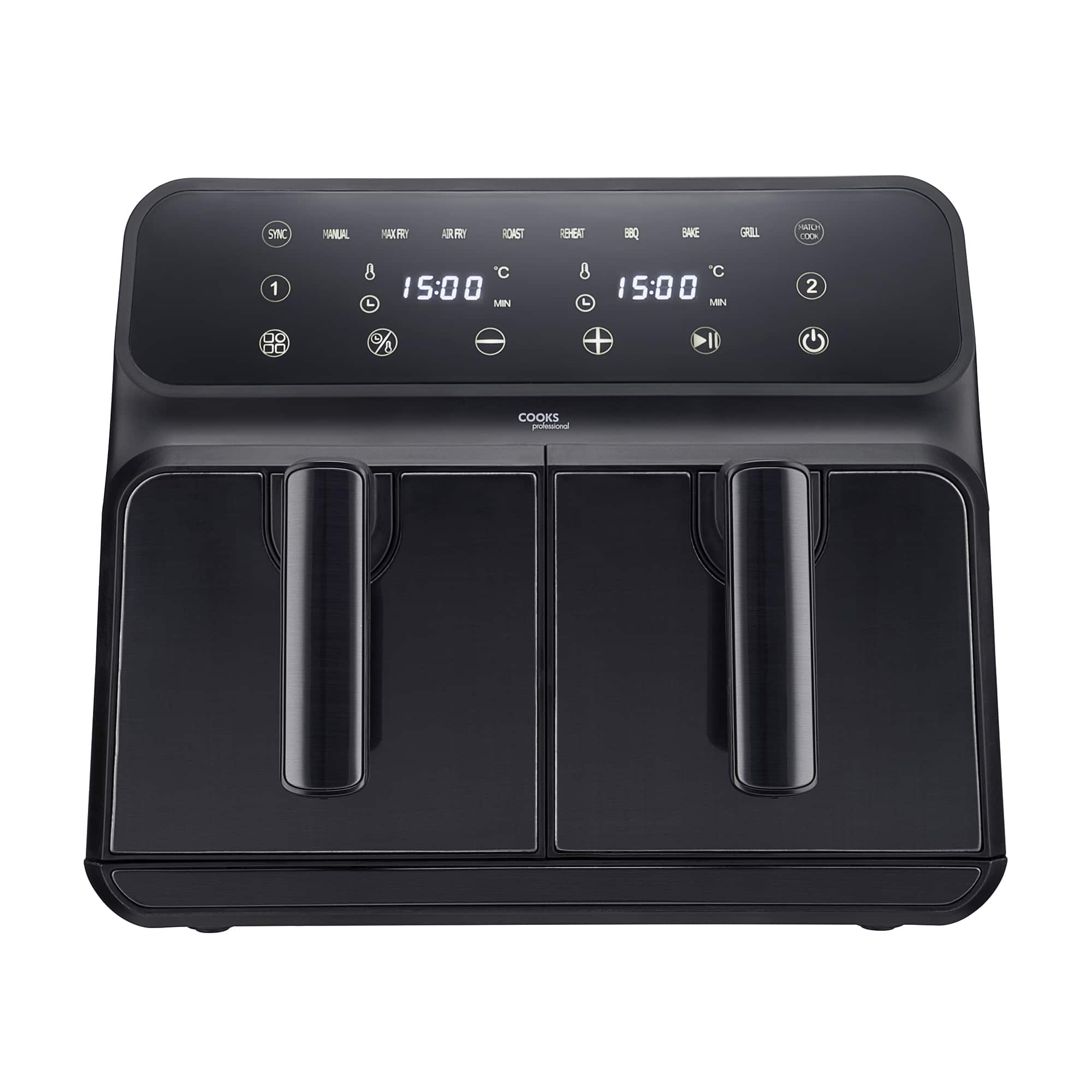 8L Digital Dual Air Fryer | Black
