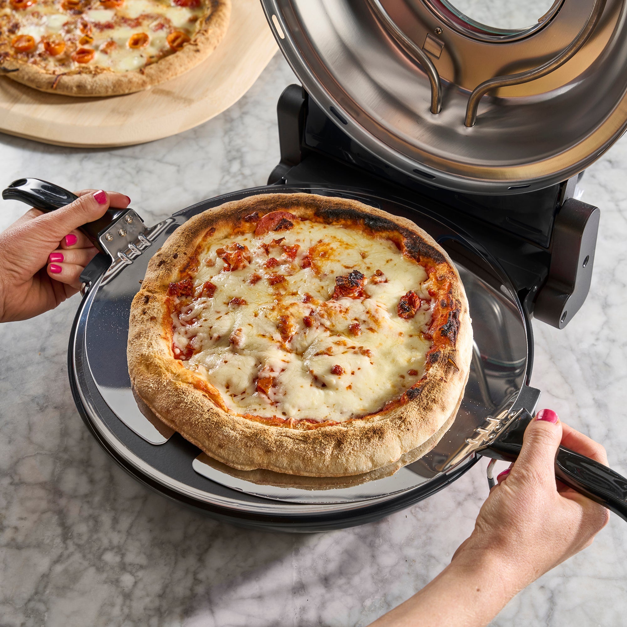Electric Pizza Oven | Black