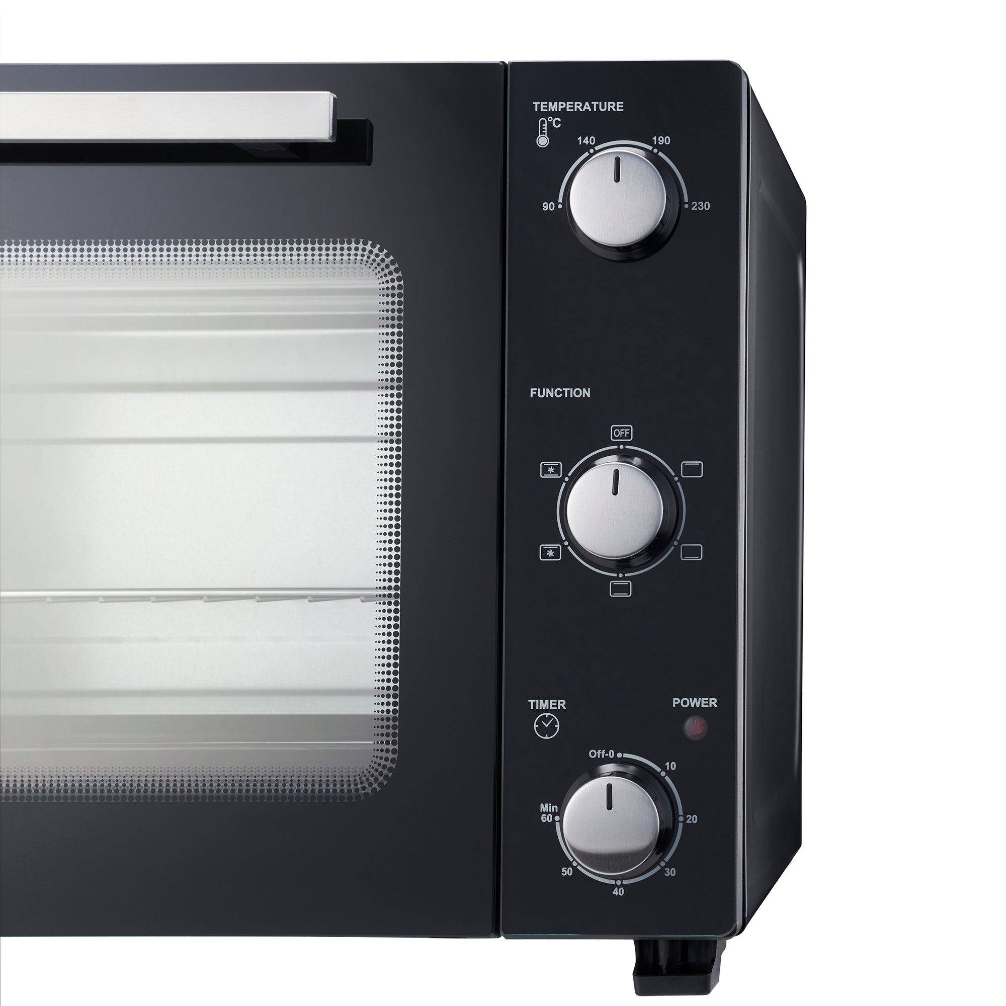 48L Mini Oven | Black / Silver