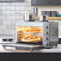 48L Mini Oven with 2 Ceramic Hobs | Grey Nordic