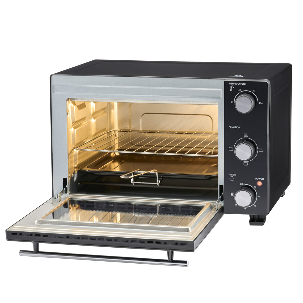 28L Mini Oven | Black / Silver