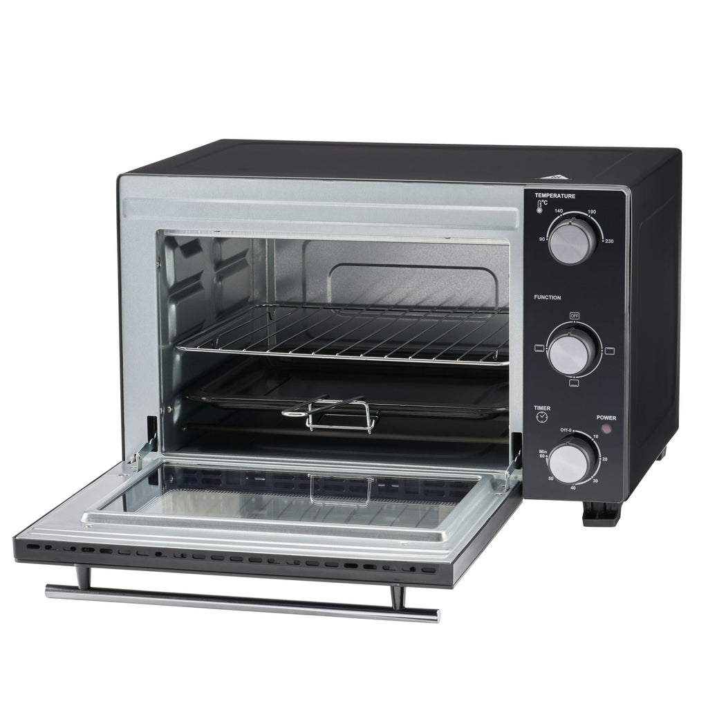 28L Mini Oven | Black / Silver