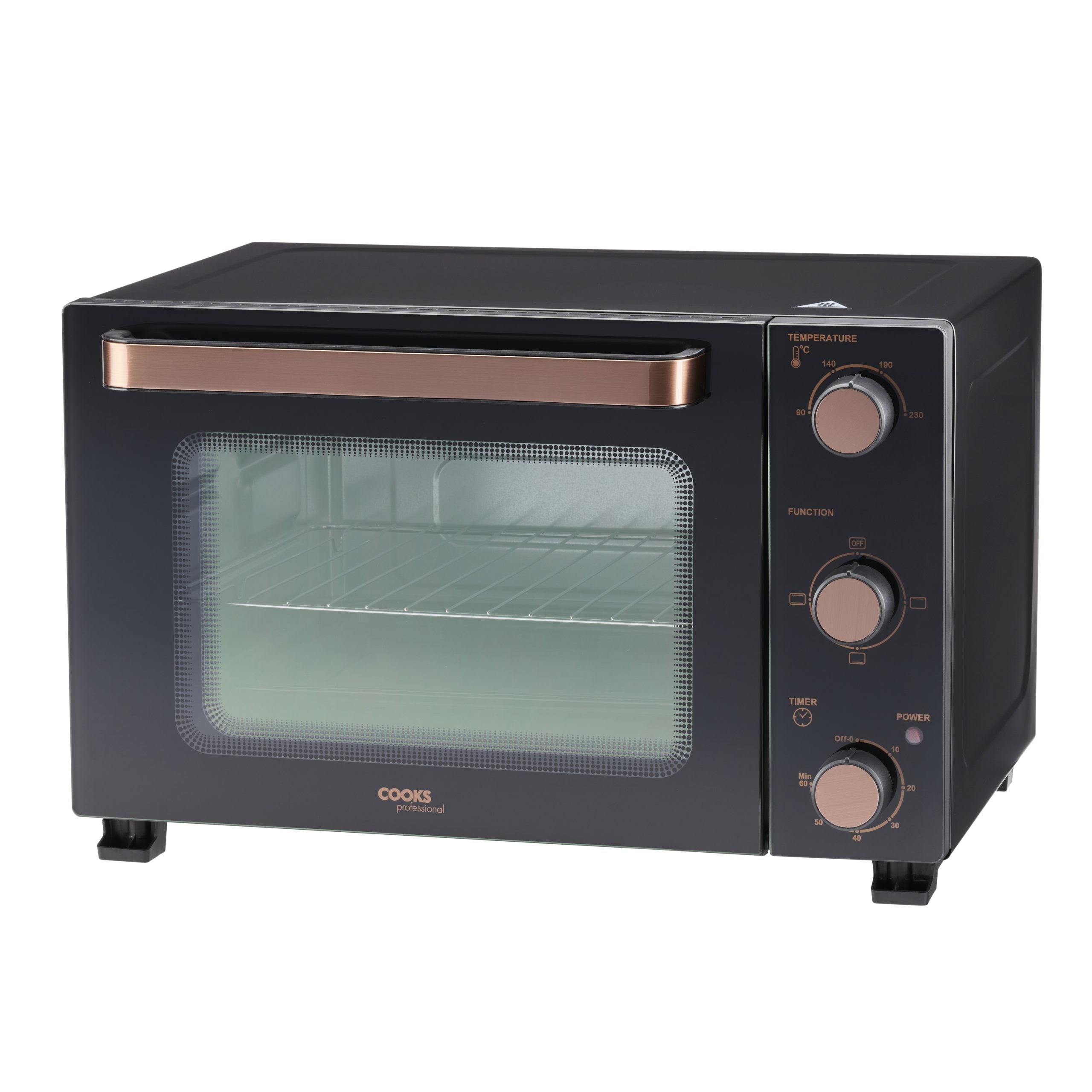 28L Mini Oven | Black / Copper