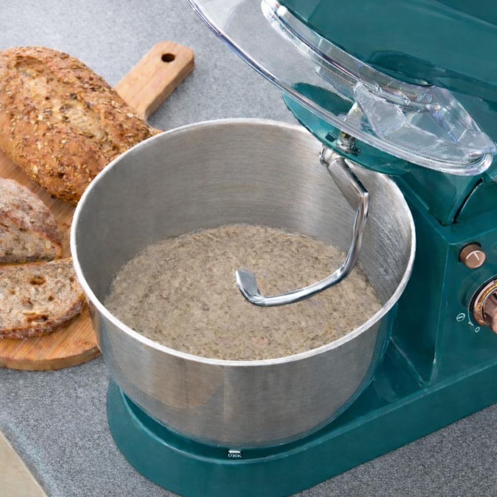Multi Function 6.2L Stand Mixer | Teal / Rose Gold