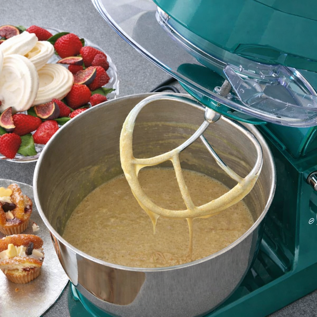 Multi Function 6.2L Stand Mixer | Teal / Rose Gold