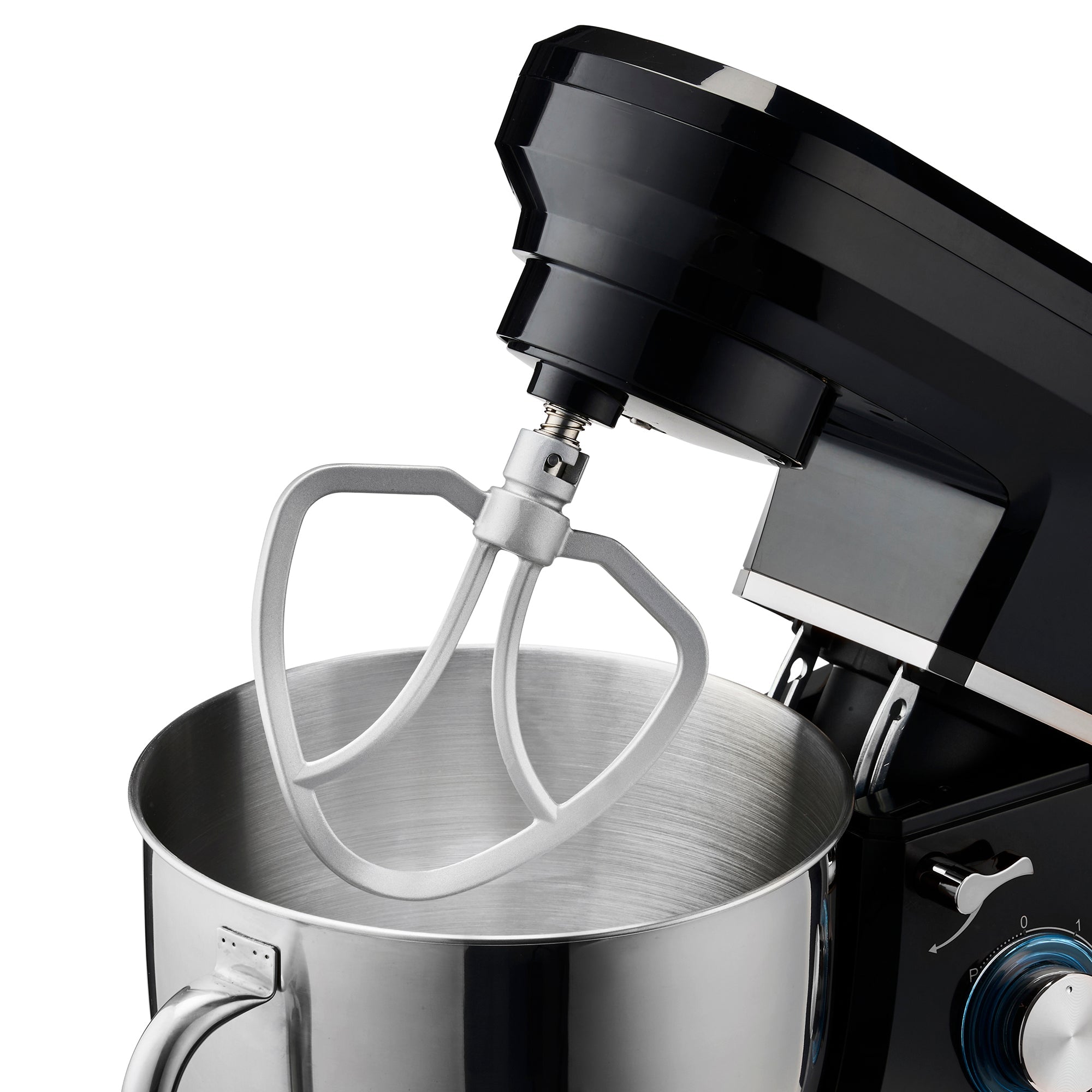 7L Stand Mixer | Black / Silver
