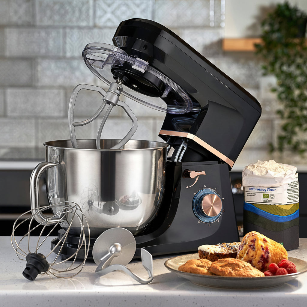 7L Stand Mixer | Black / Rose Gold