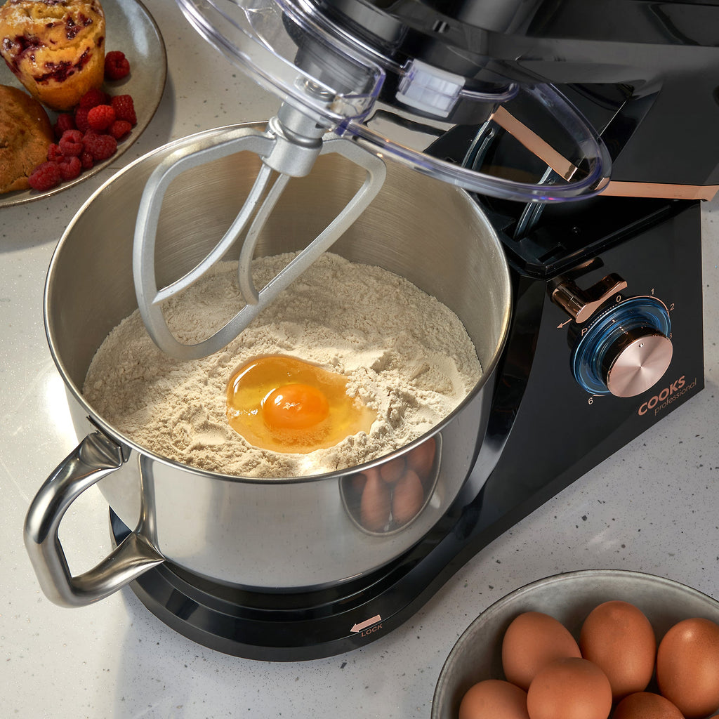 7L Stand Mixer | Black / Rose Gold