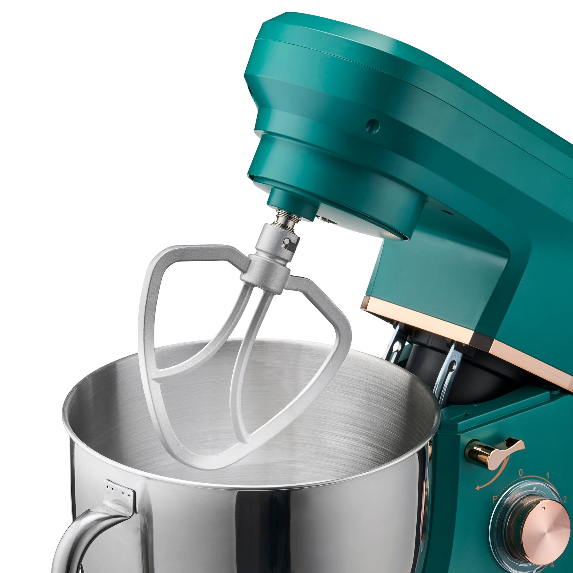 7L Stand Mixer | Teal / Rose Gold