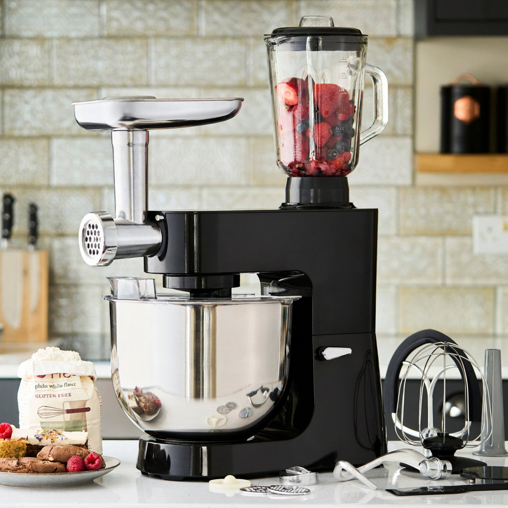 Multi Function 8L Digital Stand Mixer | Black