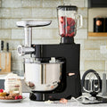 Multi Function 8L Digital Stand Mixer | Black / Rose Gold