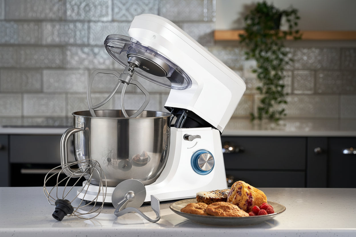 7L Stand Mixer | White