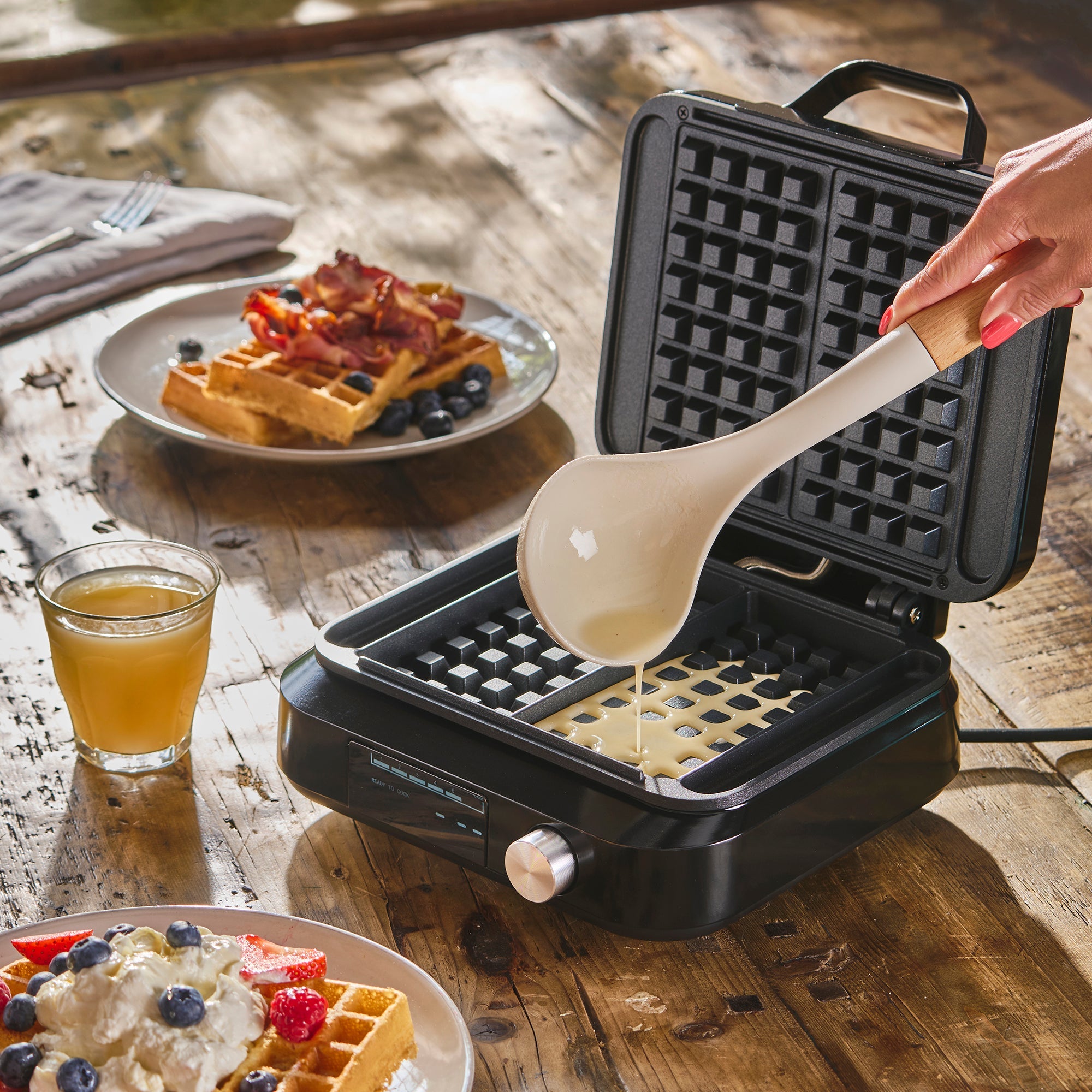 Digital Double Waffle Maker