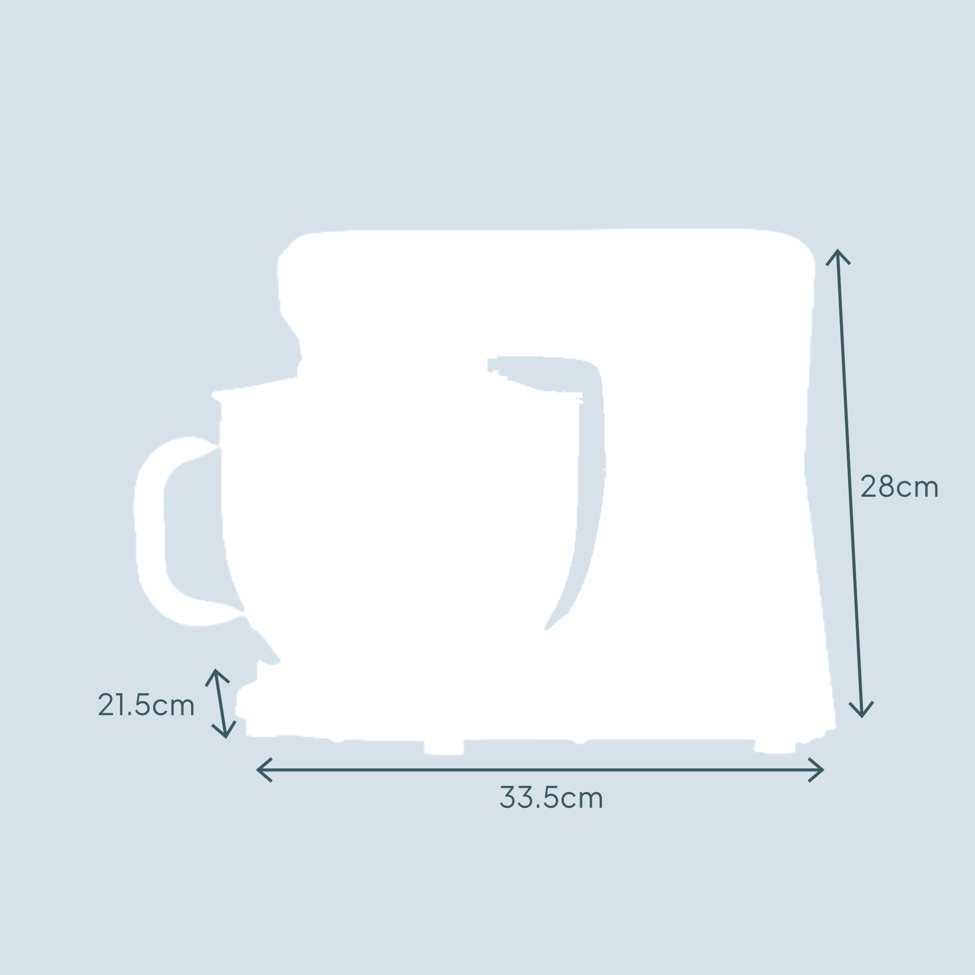7L Stand Mixer | Silver