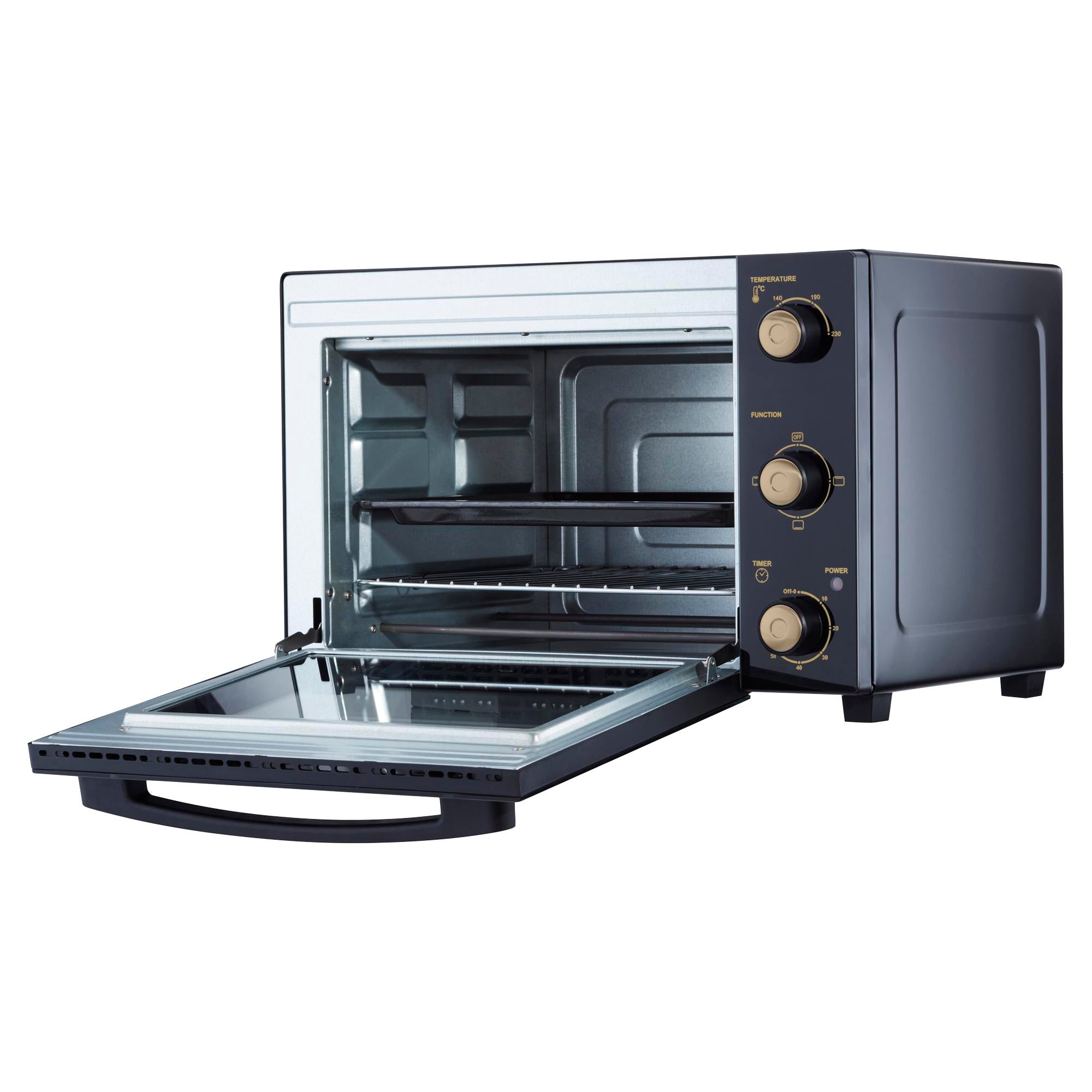 34L Mini Oven | Black / Copper