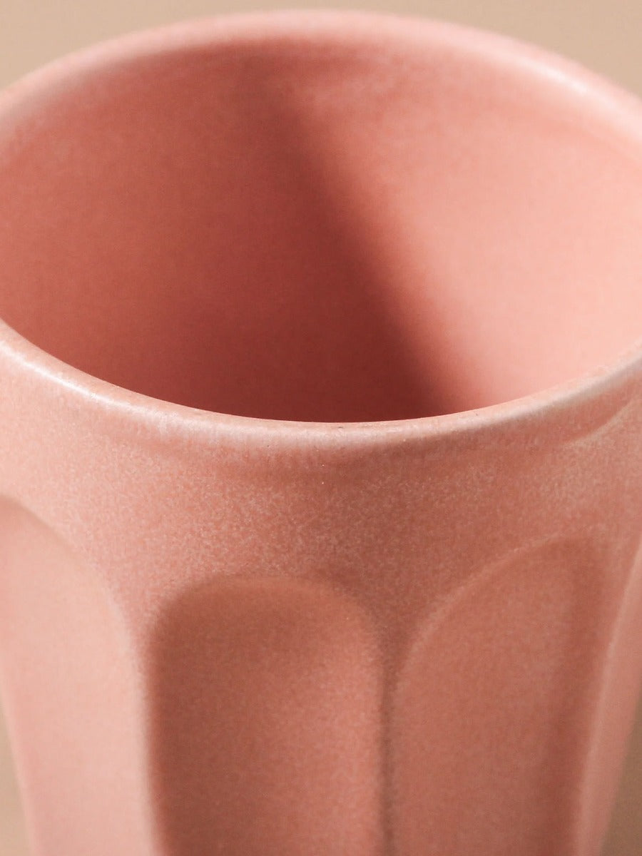 Latte Cup in Clay Pink