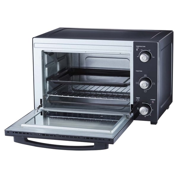 34L Mini Oven | Black / Silver