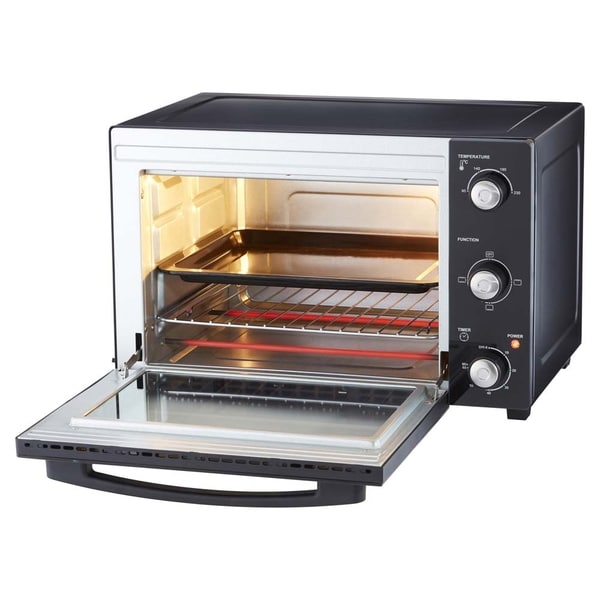 34L Mini Oven | Black / Silver