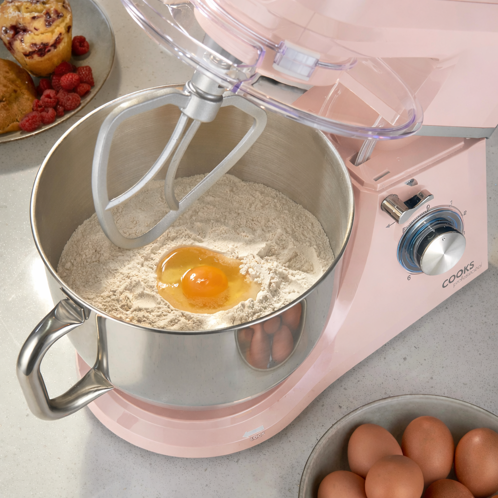 7L Stand Mixer | Pink / Silver