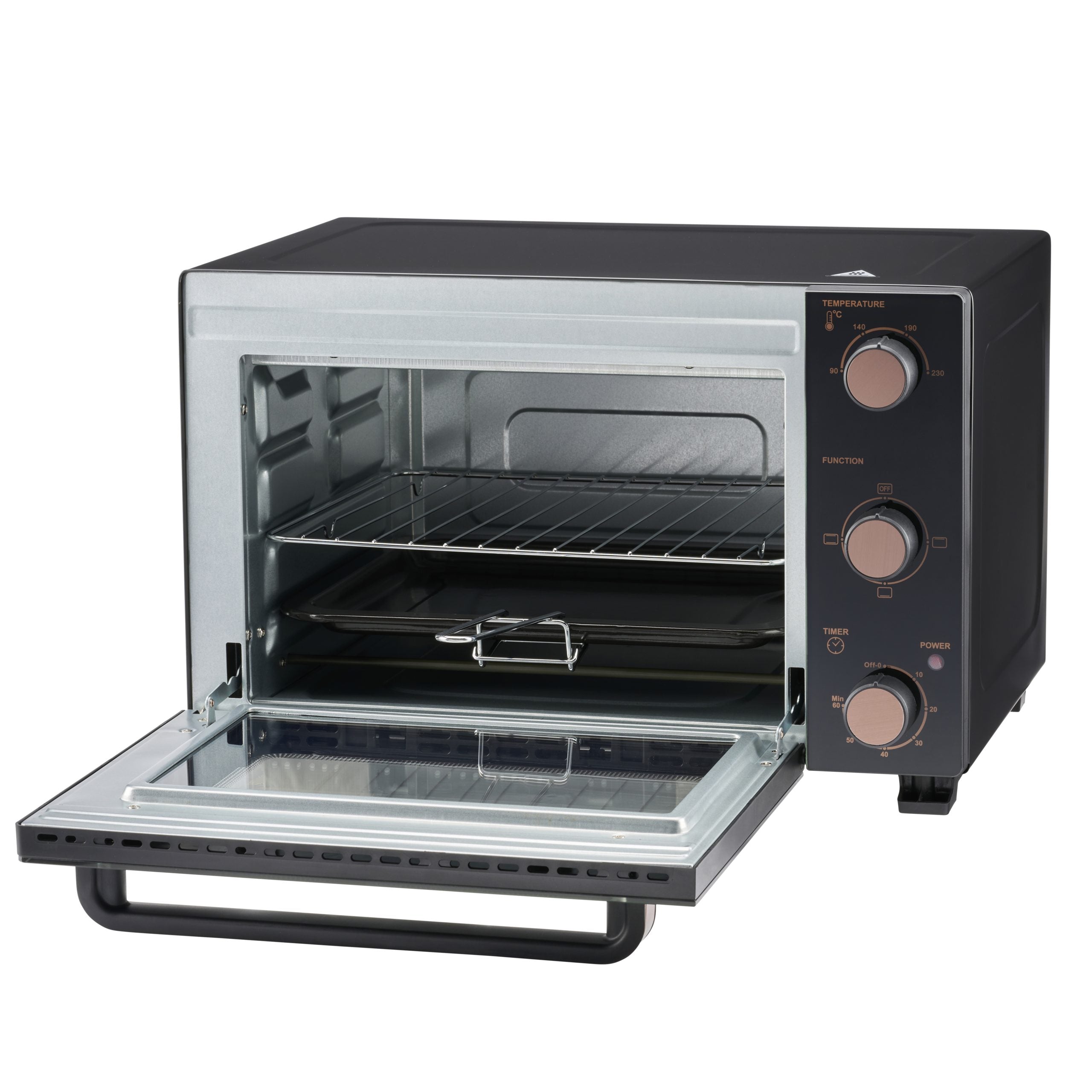 28L Mini Oven | Black / Copper