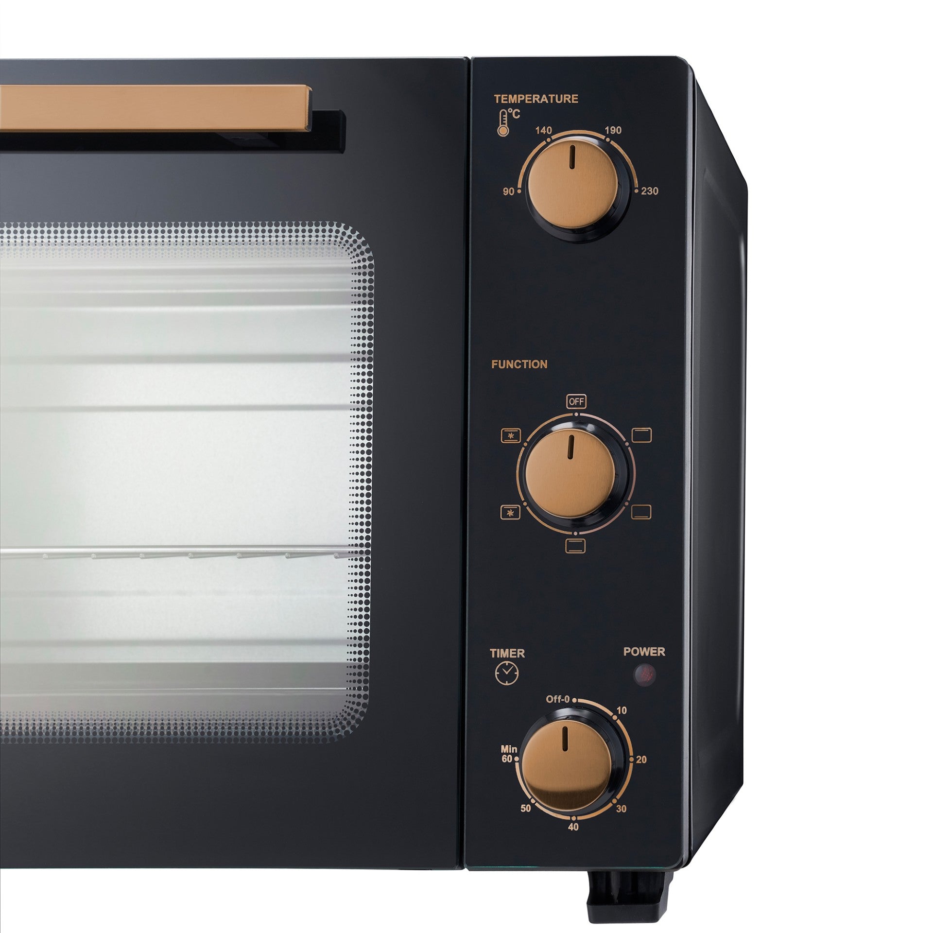 48L Mini Oven | Black / Copper